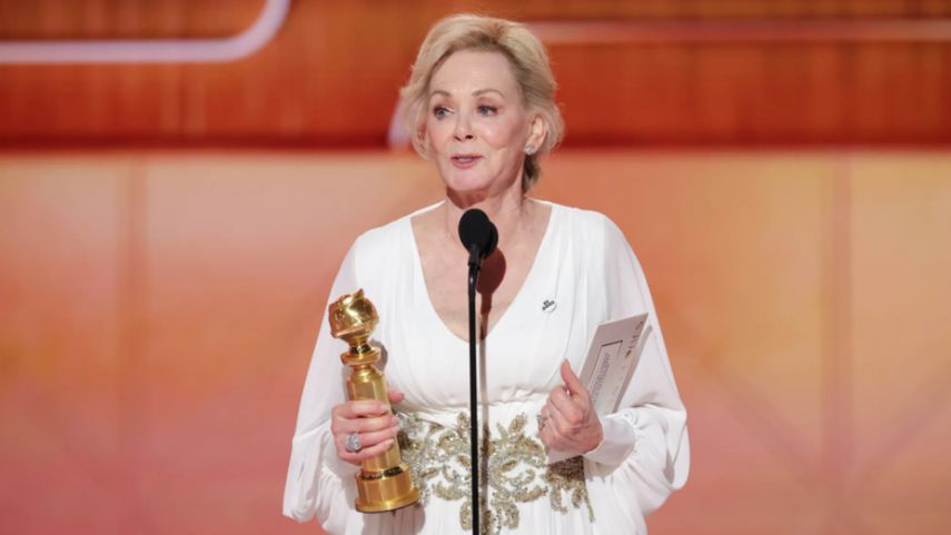 Jean Smart, ganadora de los Globos de Oro, habla sobre el edadismo en la industria del cine. Jean Smart, ganadora de los Globos de Oro, habla sobre el edadismo en la industria del cine.