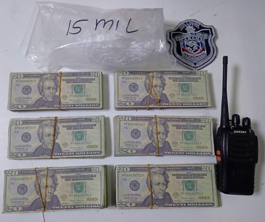 Policía Nacional incauta 14 mil dólares falsos