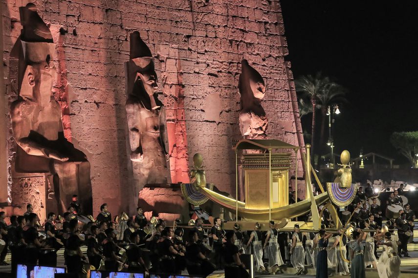 Ceremonia de apertura del Paseo de los Carneros