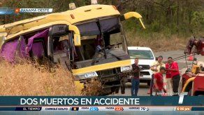 Accidente de bus en Loma Campana dejó dos víctimas fatales y 30 heridos