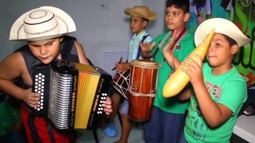 Los músicos de Semilla de Cantores