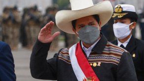 El presidente peruano Pedro Castillo﻿.