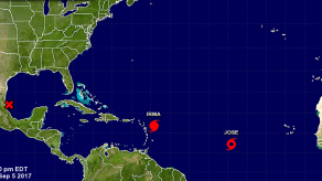Tormenta José amenaza el Caribe después de Irma