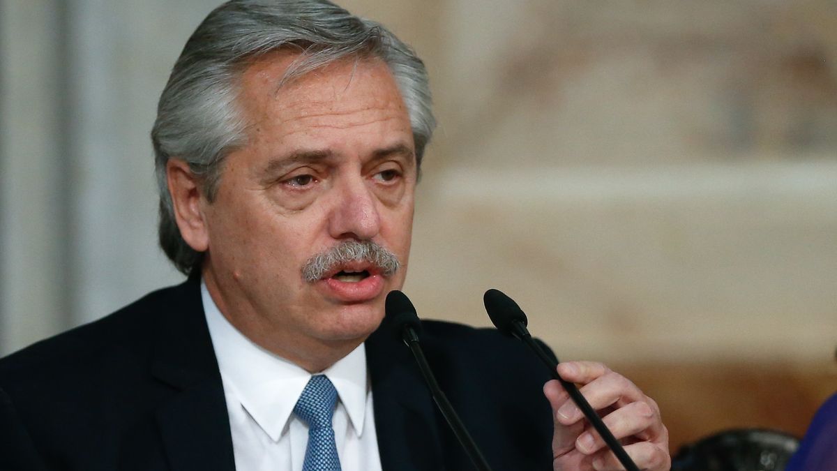 Alberto Fernández, presidente de Argentina.