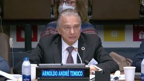 Arnoldo André Tinoco, canciller de Costa Rica.