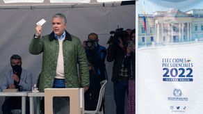 El presidente de Colombia, Iván Duque.