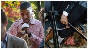 Hombre le tira pastel en la cara a alcalde de Sacramento