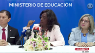 Ministra del MEDUCA, Lucy Molinar, junto a viceministros de Educación. Ministra del MEDUCA, Lucy Molinar, junto a viceministros de Educación.