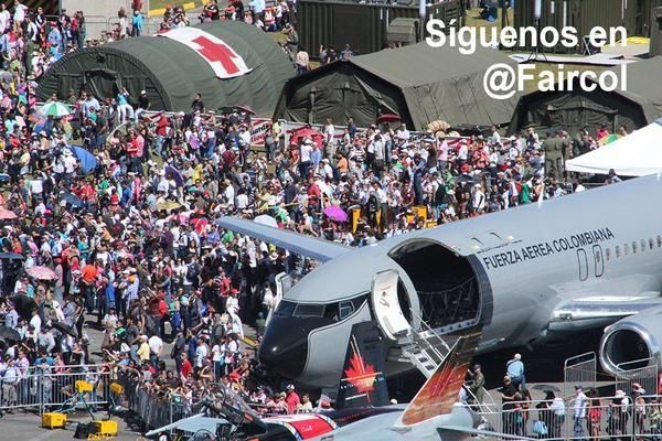 Feria Aeronáutica colombiana espera 60.000 asistentes en séptima edición