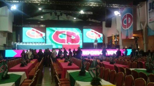 CD en Convención Nacional para aprobar Plan de Gobierno y ratificar alianza con el Molirena