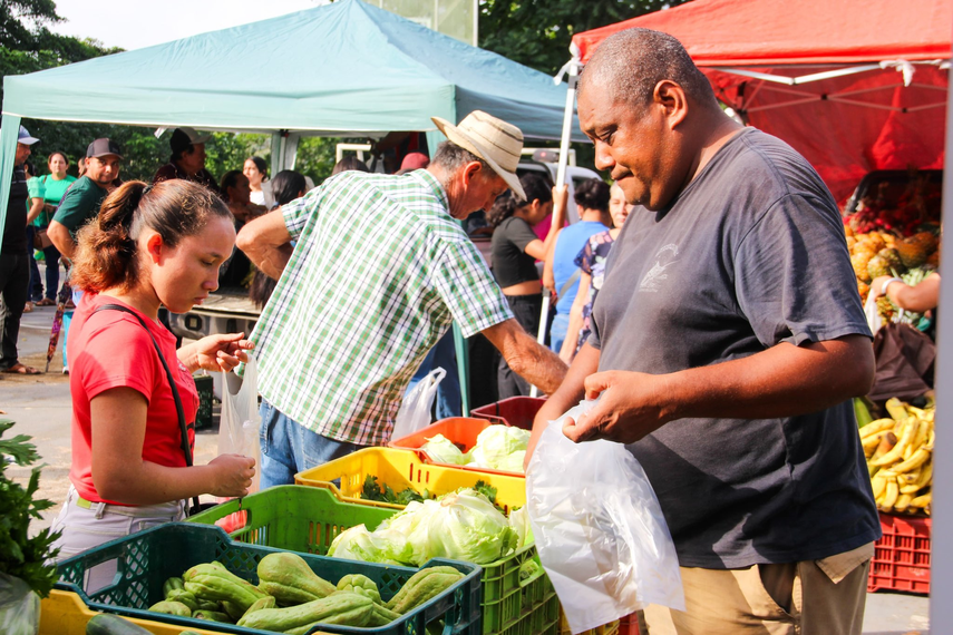 Agroferias del IMA en Panamá.