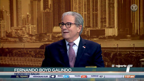 El ministro Boyd aborda el tema de la deuda en el Ministerio de Salud.