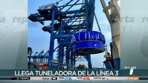 Llegan primeras piezas de tuneladora para construcción de Línea 3 del Metro de Panamá