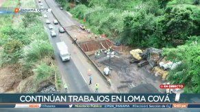 Empiezan relleno de la carretera Panamericana tras la colocación de tuberías