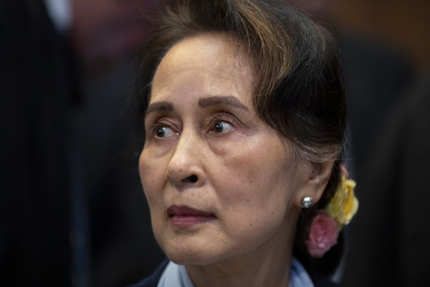 Suu Kyi era la jefa de gobierno de facto