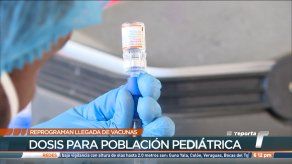 Reprograman llegada de nuevo lote de dosis pediátricas anticovid