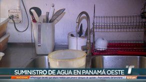 Sectores de Panamá Oeste sin agua este miércoles por trabajos de interconexión