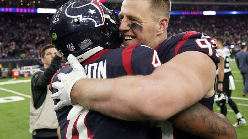 Sanos, Watt y Watson guían a Texans a los playoffs