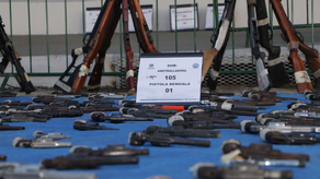 Policía Nacional destruye más de mil armas de fuego Policía Nacional destruye más de mil armas de fuego