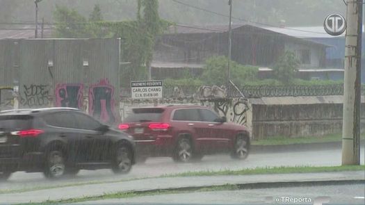 Lluvias en la ciudad de Panamá.