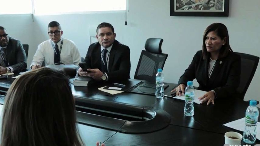 Fiscalía Anticorrupción realiza visita en la Asamblea Nacional.