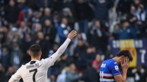 Cristiano Ronaldo pasa a liderar los goleadores de la Serie A