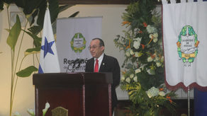 Eduardo Flores, rector de la Universidad de Panamá.