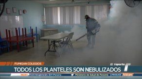 Realizan jornadas de nebulización en escuelas de San Miguelito