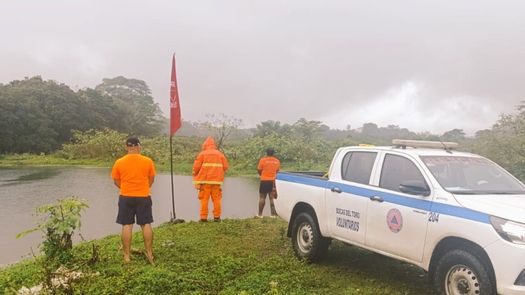 ¡Precaución! SINAPROC coloca bandera roja en Bocas del Toro