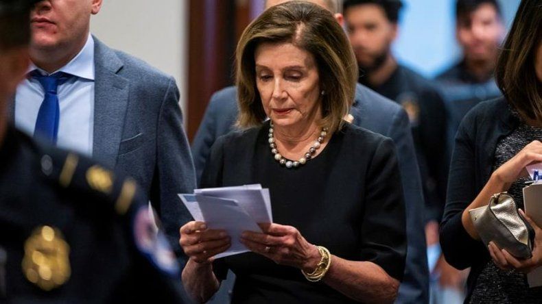 Pelosi ve necesario proceso de juicio a Trump por llamada a líder ucraniano