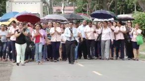 Manifestaciones en Vía Interamericana en Antón por mal estado de escuela