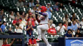 Edmundo Sosa sonó su 5to cuadrangular en MLB