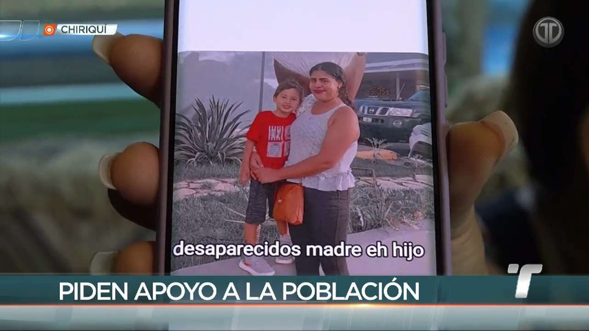 Madre y hijo de tres años desaparecieron en Boquerón