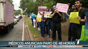 Gremios de salud amenazan con paro de labores de 48 horas