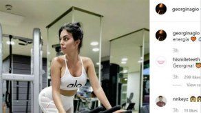 Georgina Rodríguez no renuncia al deporte en sus vacaciones