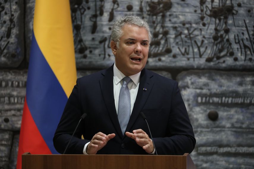El presidente de Colombia
