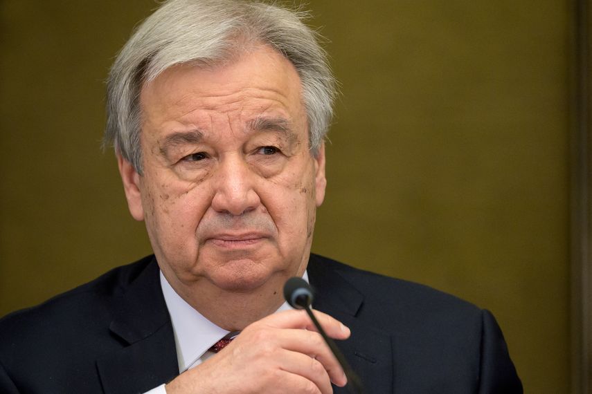 El secretario general de la ONU