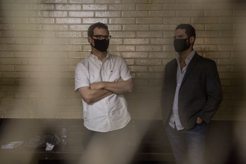 Los hermanos Luis Enrique y Ricardo Martinelli Linares.