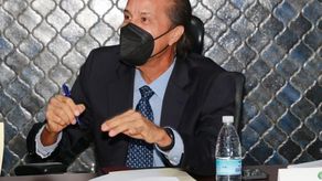 El diputado Francisco Alemán, presidente del partido Panameñista.