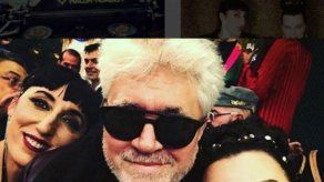 Debi Mazar se reencuentra con Pedro Almodóvar y Rossy de Palma en Madrid