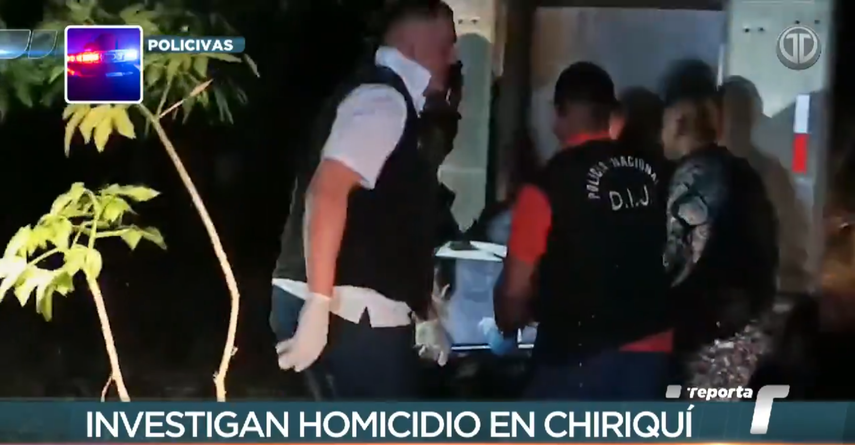Reportan cuerpo sin vida abandonado cerca de la Panamericana en Chiriquí.
