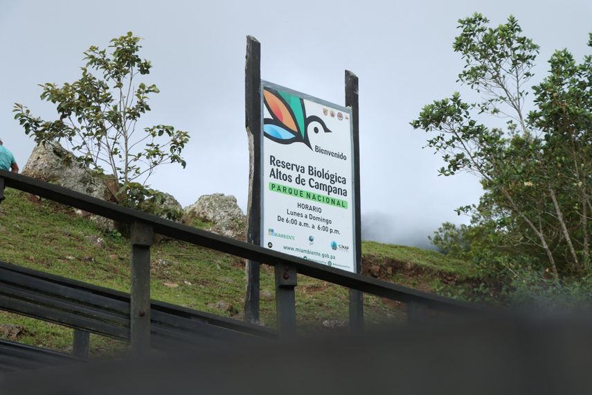 MiAmbiente cierra sendero La Cruz en Altos de Campana