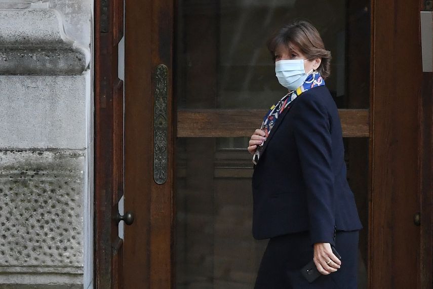 La embajadora de Francia en Londres