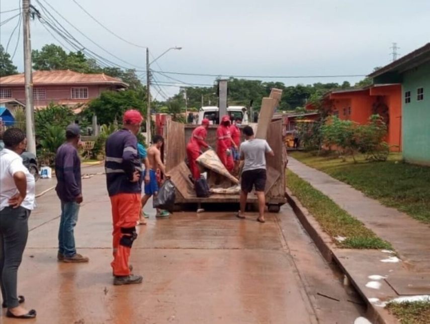 Operativos de recolección de chatarra y enseres viejos.