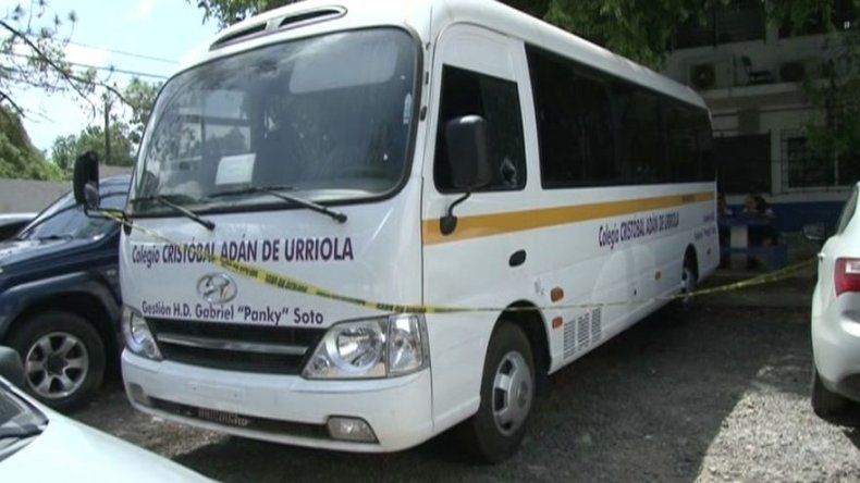Reportan que bus del Colegio Cristóbal A. De Urriola fue vandalizado