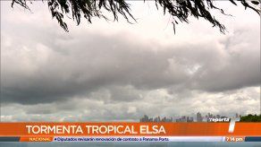 Avance de la trayectoria de la tormenta tropical Elsa