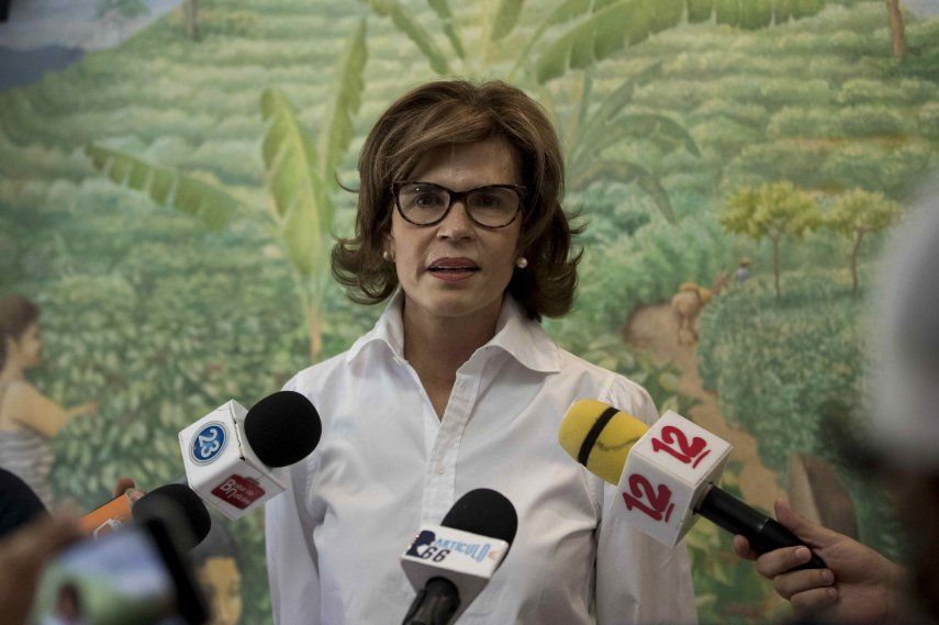 La opositora y aspirante a la presidencia de Nicaragua Cristiana Chamorro.