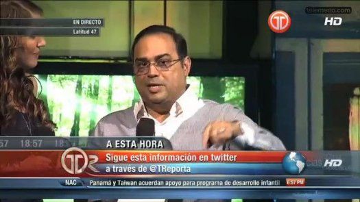 Gozando de volver  a Panamá está Gilberto Santa Rosa