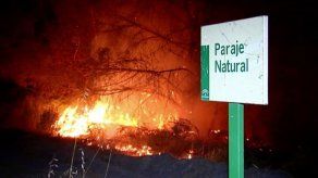 España sigue combatiendo el fuego junto al parque de Doñana