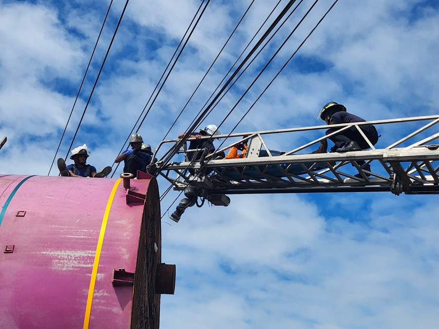 Hombre sufre descarga eléctrica en el sector de Coco Solo